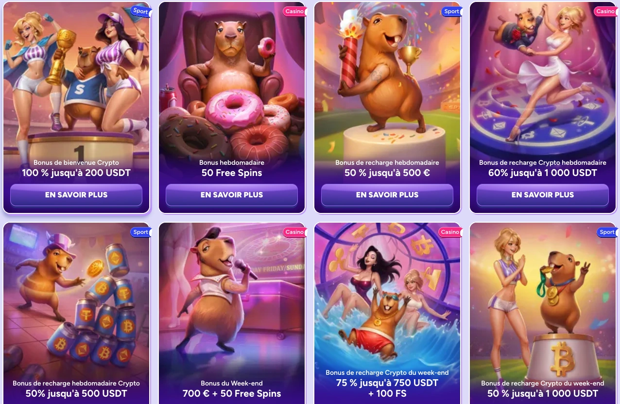 Promotions Spinbara Casino